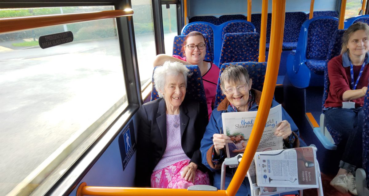 Residents on the Bus
