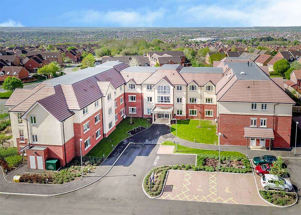 Exterior of Care Home