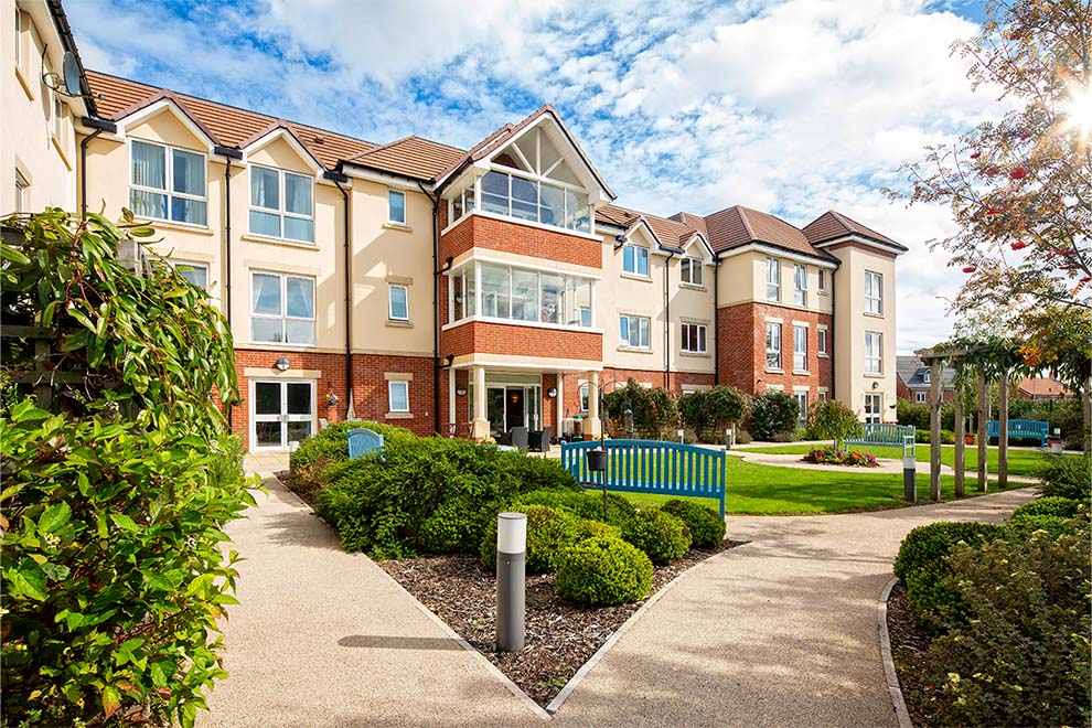 Our Garden and Exterior of Care Home